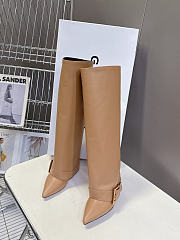 BALMAIN | Pants-Style Boots In Beige - 3