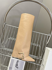 BALMAIN | Pants-Style Boots In Beige - 2