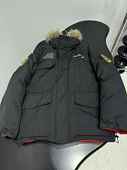 Balenciaga Reversible Coat In Black - 4