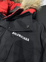 Balenciaga Reversible Coat In Black - 6