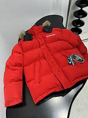 Balenciaga Reversible Coat In Red - 6