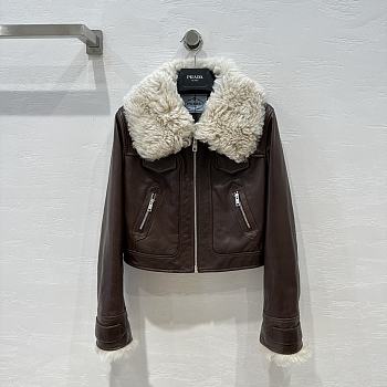 PRADA | Stylish Jacket with a Unique Yet Understated Charm Brown