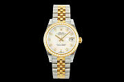 ROLEX | Gold Datejust Diamond Watch 31mm - 1