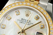 ROLEX | Gold Datejust Diamond Watch 31mm - 3