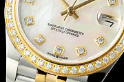 ROLEX | Gold Datejust Diamond Watch 31mm - 2