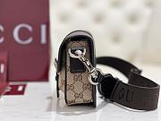 GUCCI | Small GG-canvas Shoulder Bag Brown - 6