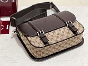 GUCCI | Large GG-canvas Shoulder Bag Brown - 2