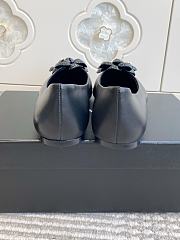 CHANEL | Camellia Flat Shoes In Black - 2