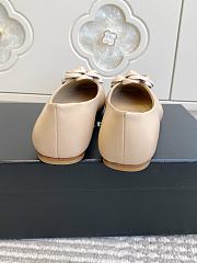 CHANEL | Camellia Flat Shoes In Beige - 5