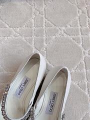 Jimmy Choo Jimmy Bing crystal-strap Ballerina 01 - 5