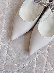 Jimmy Choo Jimmy Bing crystal-strap Ballerina 01 - 2