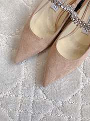 Jimmy Choo Jimmy Bing crystal-strap Ballerina 03 - 5