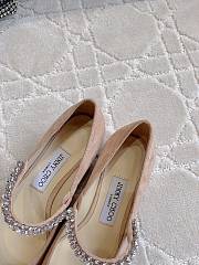 Jimmy Choo Jimmy Bing crystal-strap Ballerina 03 - 2