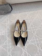 Jimmy Choo Jimmy Bing crystal-strap Ballerina 05 - 5