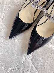 Jimmy Choo Jimmy Bing crystal-strap Ballerina 05 - 2