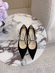 Jimmy Choo Jimmy Bing crystal-strap Ballerina 06 - 1