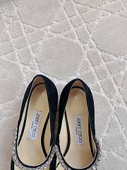 Jimmy Choo Jimmy Bing crystal-strap Ballerina 06 - 5