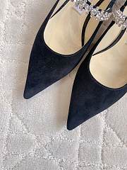 Jimmy Choo Jimmy Bing crystal-strap Ballerina 06 - 2