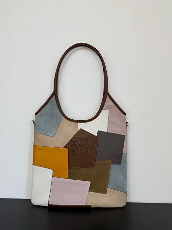 MIUMIU | Klein patchwork tote bag 