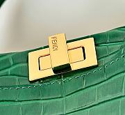 FENDI | Peekaboo Mini Precious skin Green - 6