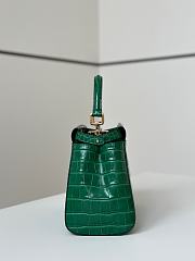 FENDI | Peekaboo Mini Precious skin Green - 5