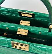 FENDI | Peekaboo Mini Precious skin Green - 3