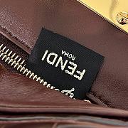 FENDI | Peekaboo Mini Precious skin Brown - 2