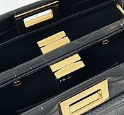 FENDI | Peekaboo Mini Precious skin Black - 6