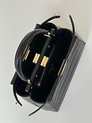 FENDI | Peekaboo Mini Precious skin Black - 3