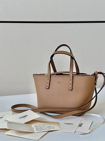 FENDI | Noir Mini Beryl Tote Bag Brown
