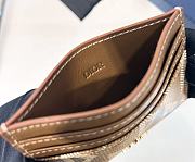 DIOR | Mini Card Holder Brown - 3