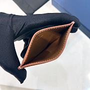 DIOR | Mini Card Holder Brown - 5