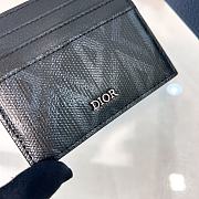 DIOR | Mini Card Holder Black - 2