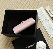 CHANEL | Snap-Button Passport Holder Pink - 6