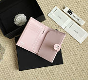 CHANEL | Snap-Button Passport Holder Pink - 4