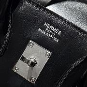 HERMES | Box Calf Birkin 25 - Luxe Du Jour Black - 4