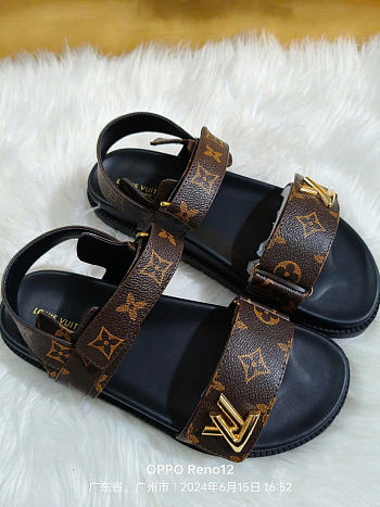 LOUIS VUITTON | LV Sunset Flat Comfort Sandal 02