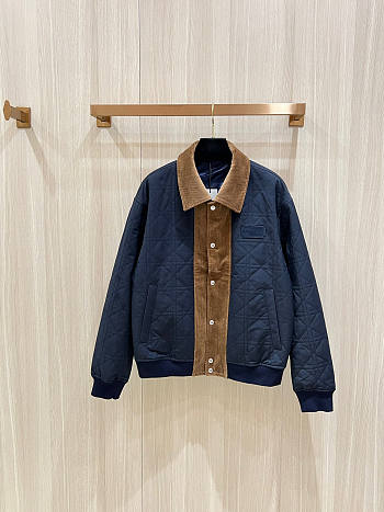 CHRISTIAN DIOR | COUTURE BOMBER JACKET NAVY BLUE