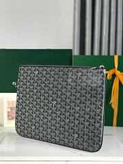GOYARD | Senat MM Flat Pouch Grey - 3
