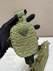 PRADA | Re-Edition 2005 crochet bag Olive Green - 6