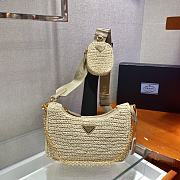 PRADA | Re-Edition 2005 crochet bag Olive Cream - 1