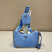PRADA | Re-Edition 2005 crochet bag Blue - 1