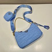 PRADA | Re-Edition 2005 crochet bag Blue - 5