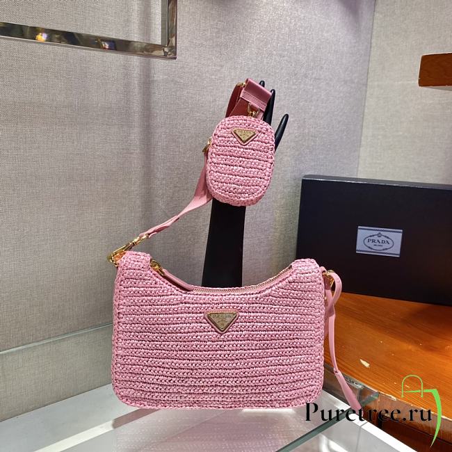 PRADA | Re-Edition 2005 crochet bag Pink - 1
