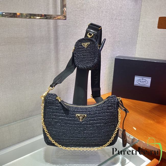 PRADA | Re-Edition 2005 crochet bag Black - 1