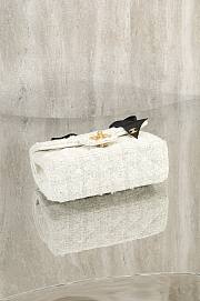 CHANEL | Tweed bow CF mini handle bag - 3