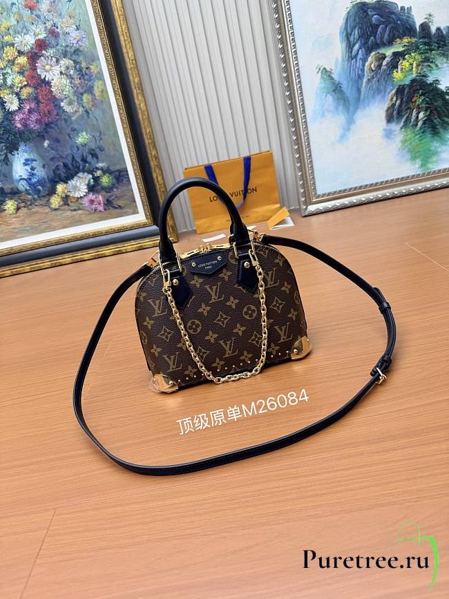 LOUIS VUITTON | Alma Trunk BB Monogram Canvas  - 1