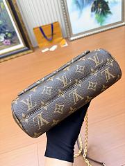 LOUIS VUITTON | Saint Germain BB Monogram Canvas Wine shade - 5