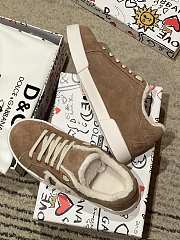 Dolce & Gabbana sheepskin warm casual shoes 01 - 6