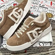 Dolce & Gabbana sheepskin warm casual shoes 01 - 5